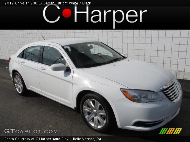 2012 Chrysler 200 LX Sedan in Bright White