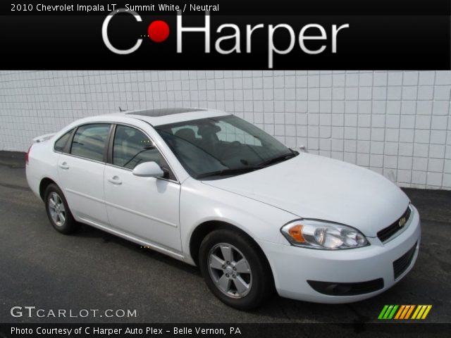 2010 Chevrolet Impala LT in Summit White