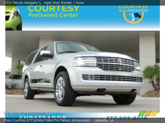 2010 Lincoln Navigator L in Ingot Silver Metallic