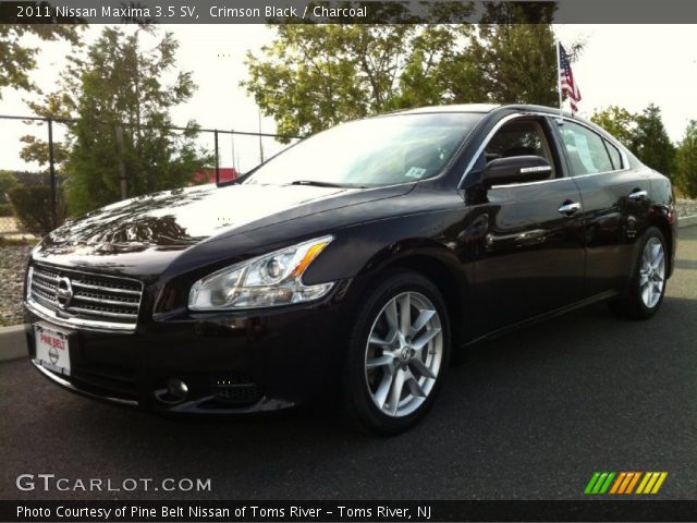 2011 Nissan Maxima 3.5 SV in Crimson Black