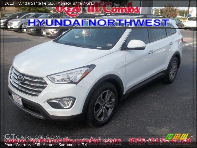 2013 Hyundai Santa Fe GLS in Monaco White