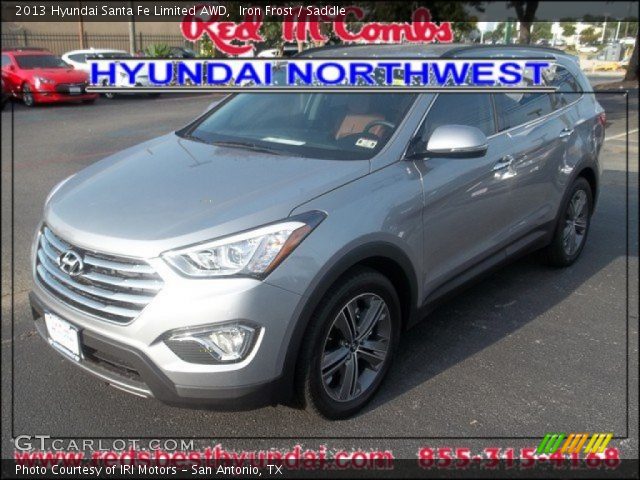 2013 Hyundai Santa Fe Limited AWD in Iron Frost