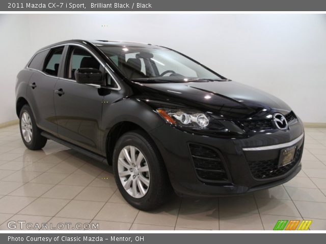 2011 Mazda CX-7 i Sport in Brilliant Black