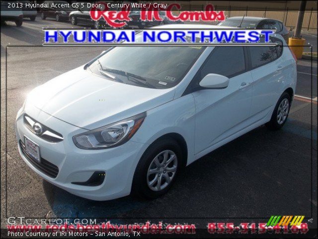 2013 Hyundai Accent GS 5 Door in Century White