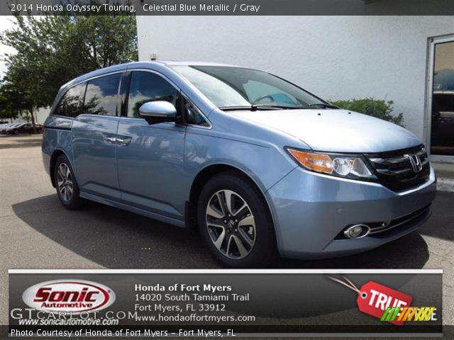 2014 Honda Odyssey Touring in Celestial Blue Metallic