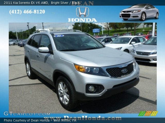 2011 Kia Sorento EX V6 AWD in Bright Silver