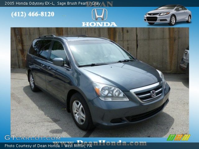 2005 Honda Odyssey EX-L in Sage Brush Pearl