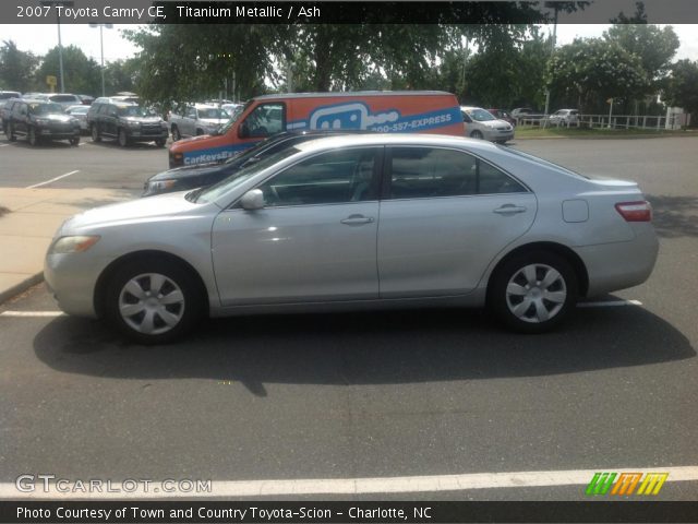 2007 Toyota Camry CE in Titanium Metallic