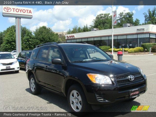 2010 Toyota RAV4 I4 4WD in Black