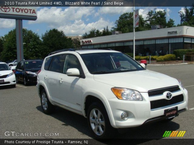 2010 Toyota RAV4 Limited 4WD in Blizzard White Pearl