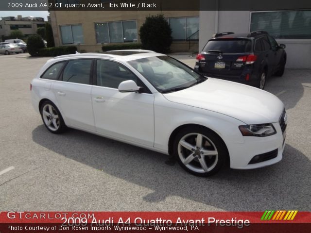 2009 Audi A4 2.0T quattro Avant in Ibis White