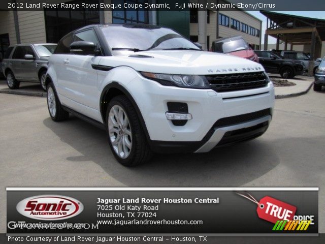 2012 Land Rover Range Rover Evoque Coupe Dynamic in Fuji White