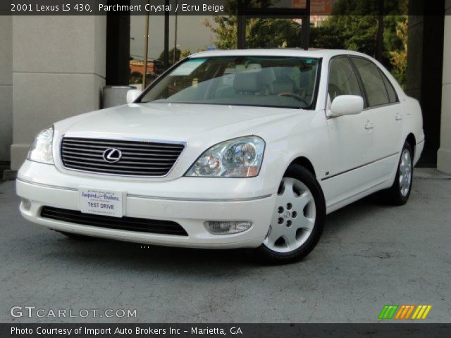 2001 Lexus LS 430 in Parchment Crystal