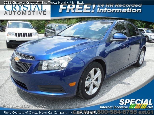 2012 Chevrolet Cruze LT in Blue Topaz Metallic