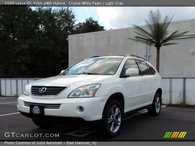 2006 Lexus RX 400h AWD Hybrid in Crystal White Pearl