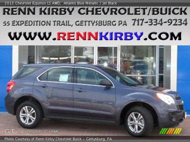 2013 Chevrolet Equinox LS AWD in Atlantis Blue Metallic
