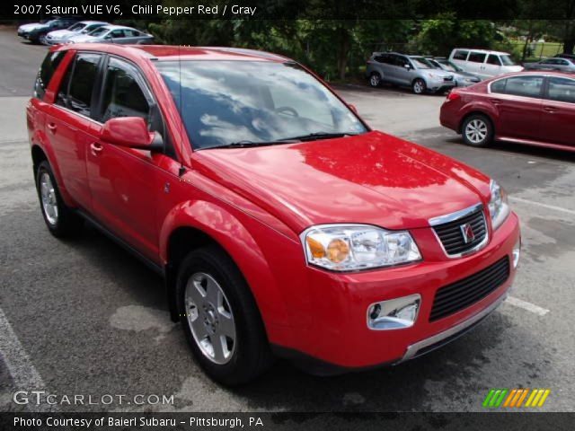 2007 Saturn VUE V6 in Chili Pepper Red