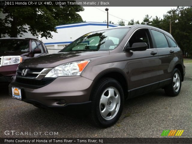 2011 Honda CR-V LX 4WD in Urban Titanium Metallic