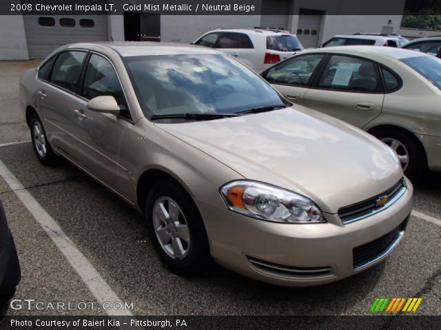 2008 Chevrolet Impala LT in Gold Mist Metallic