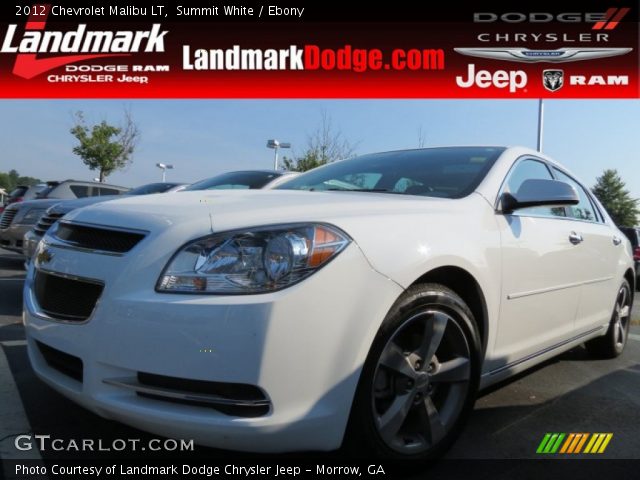 2012 Chevrolet Malibu LT in Summit White