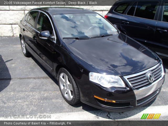 2008 Volkswagen Passat Komfort Sedan in Deep Black