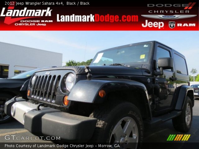 2012 Jeep Wrangler Sahara 4x4 in Black