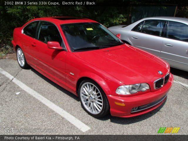 2002 BMW 3 Series 330i Coupe in Electric Red