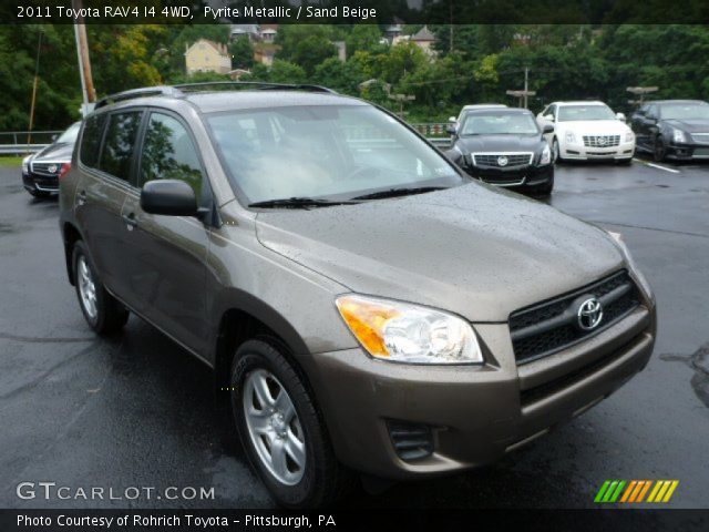 2011 Toyota RAV4 I4 4WD in Pyrite Metallic