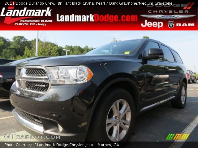2011 Dodge Durango Crew in Brilliant Black Crystal Pearl
