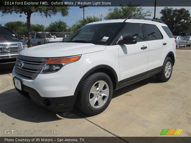 2014 Ford Explorer FWD in Oxford White