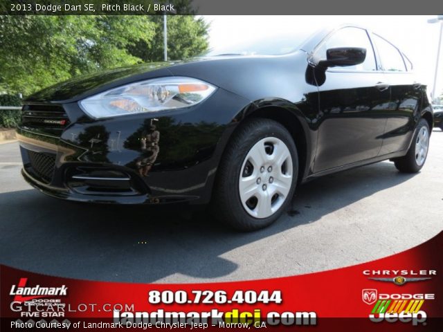 2013 Dodge Dart SE in Pitch Black
