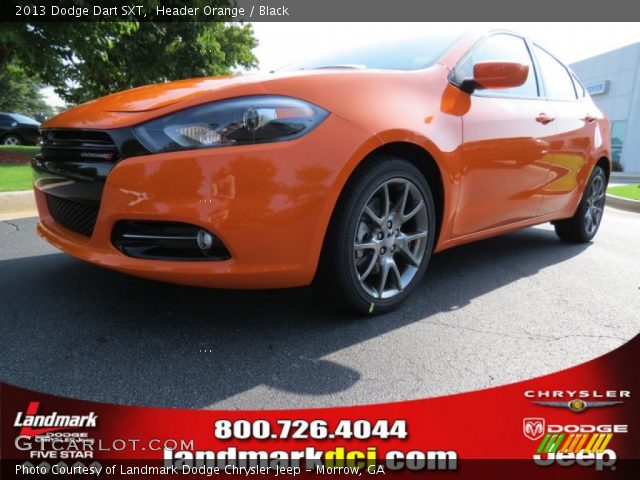 2013 Dodge Dart SXT in Header Orange