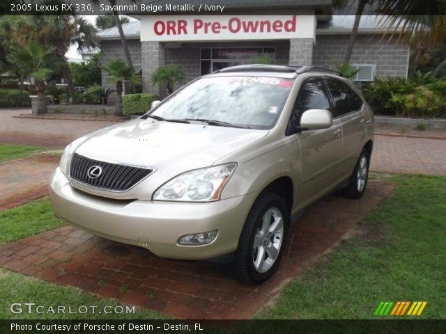 2005 Lexus RX 330 in Savannah Beige Metallic