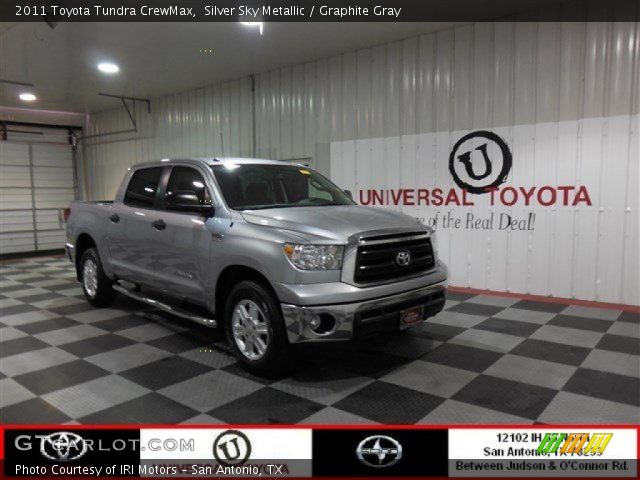 2011 Toyota Tundra CrewMax in Silver Sky Metallic