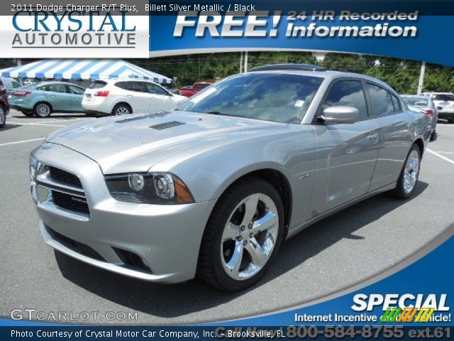 2011 Dodge Charger R/T Plus in Billett Silver Metallic