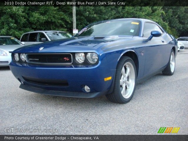 2010 Dodge Challenger R/T in Deep Water Blue Pearl