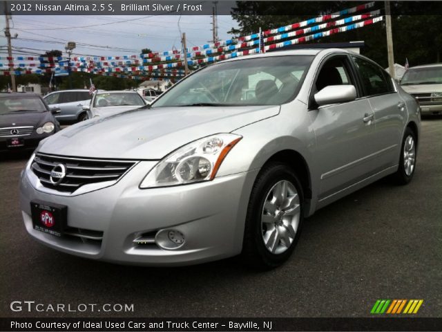 2012 Nissan Altima 2.5 S in Brilliant Silver