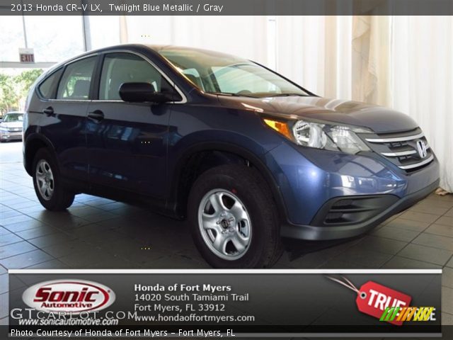 2013 Honda CR-V LX in Twilight Blue Metallic