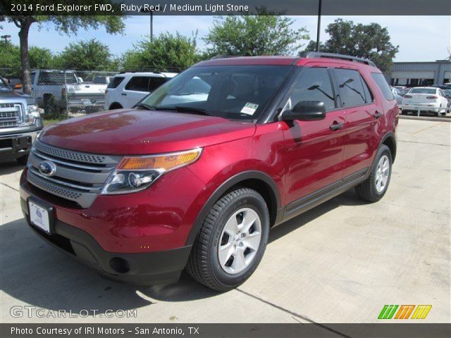 2014 Ford Explorer FWD in Ruby Red