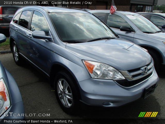 2010 Honda CR-V EX-L AWD in Glacier Blue Metallic