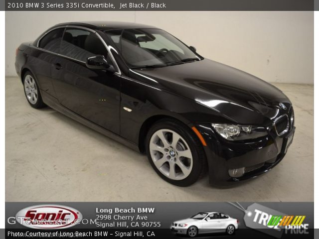 2010 BMW 3 Series 335i Convertible in Jet Black