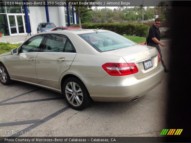 2010 Mercedes-Benz E 350 Sedan in Pearl Beige Metallic