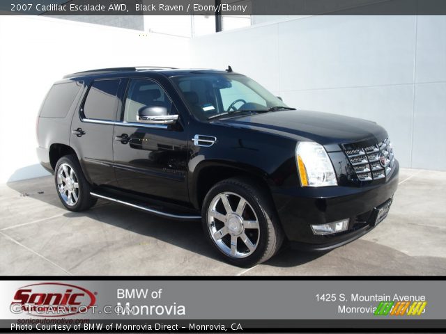 2007 Cadillac Escalade AWD in Black Raven