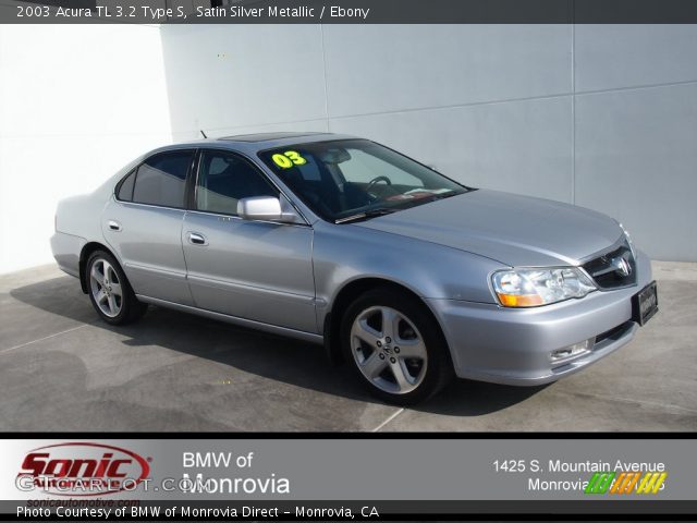 2003 Acura TL 3.2 Type S in Satin Silver Metallic