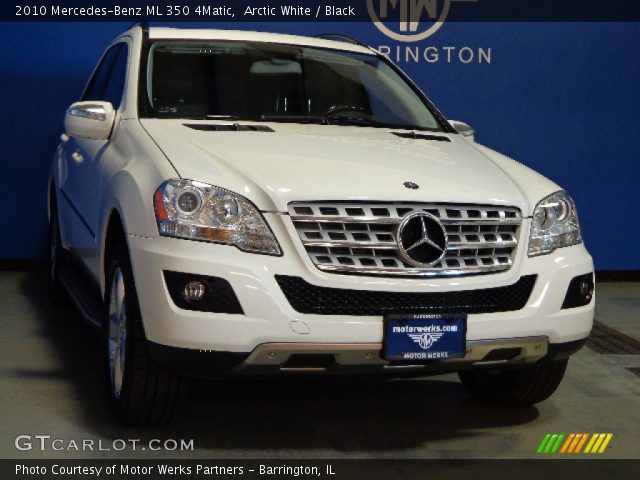 2010 Mercedes-Benz ML 350 4Matic in Arctic White