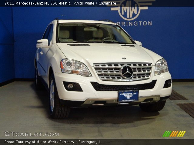 2011 Mercedes-Benz ML 350 4Matic in Arctic White