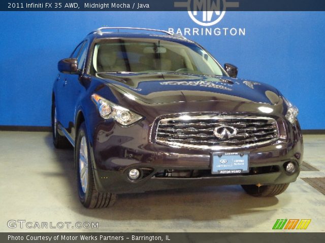 2011 Infiniti FX 35 AWD in Midnight Mocha