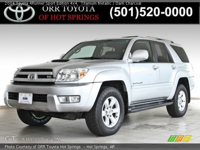 2004 Toyota 4Runner Sport Edition 4x4 in Titanium Metallic