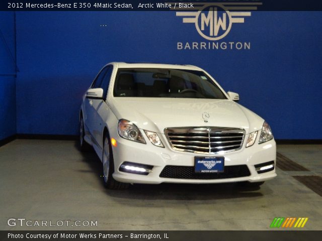 2012 Mercedes-Benz E 350 4Matic Sedan in Arctic White