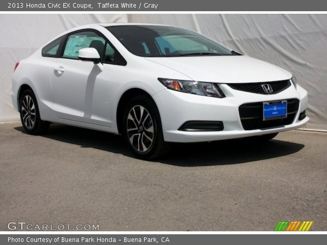 2013 Honda Civic EX Coupe in Taffeta White